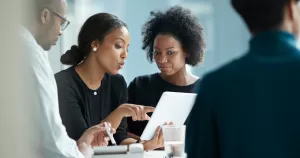 black women working